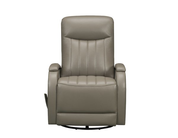 BarcaLounger Braxton Manual Recline-Lynn-Smokey-Gray