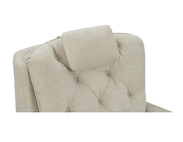 Barcalounger Everly Power Recline-Tweed-Beige