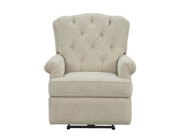 Barcalounger Everly Power Recline-Tweed-Beige