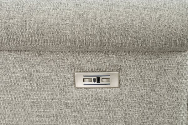 Barcalounger Everly Power Recline-Linen-Gray