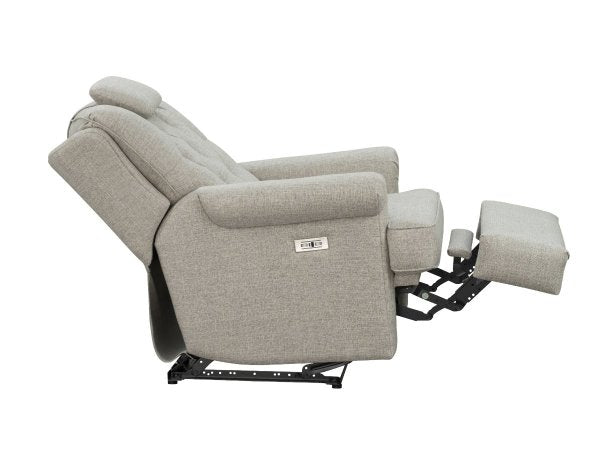 Barcalounger Everly Power Recline-Linen-Gray