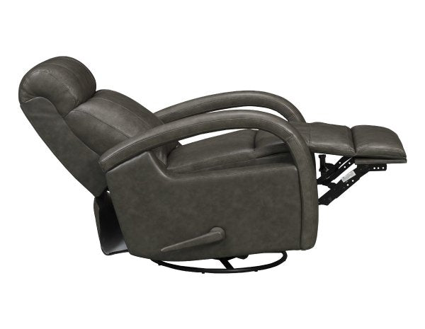 BarcaLounger  Harlee Manual Recline-Ryegate-Gray