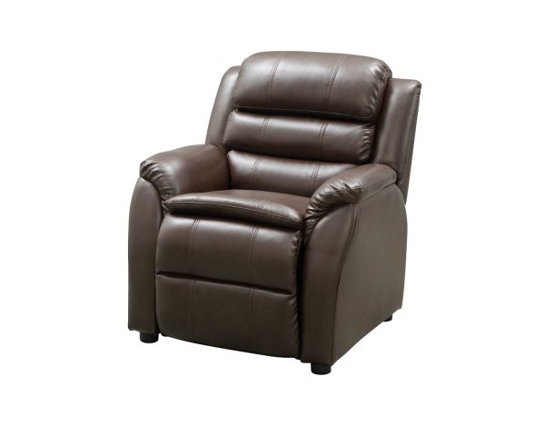 BarcaLounger Logan – Kids Recliner-Ellen-Brown