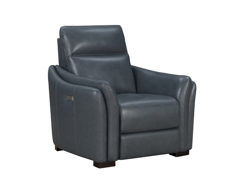 BarcaLounger Silvia Power Recline-Nico-Bluegray