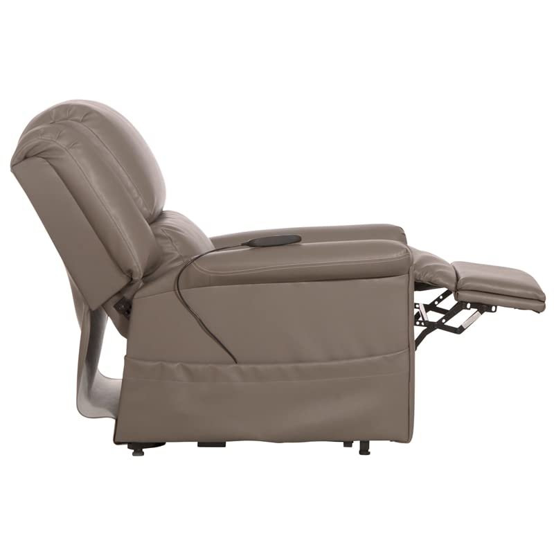 Catnapper Elsie Power Lift Lay Flat Recliner - Hospital Grade PU-Dove