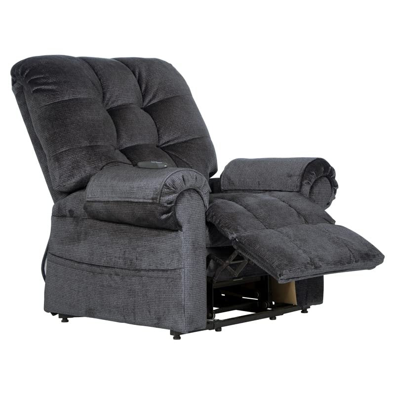 Catnapper Omni Power Lift Full Lay-Out Chaise Recliner-Ink