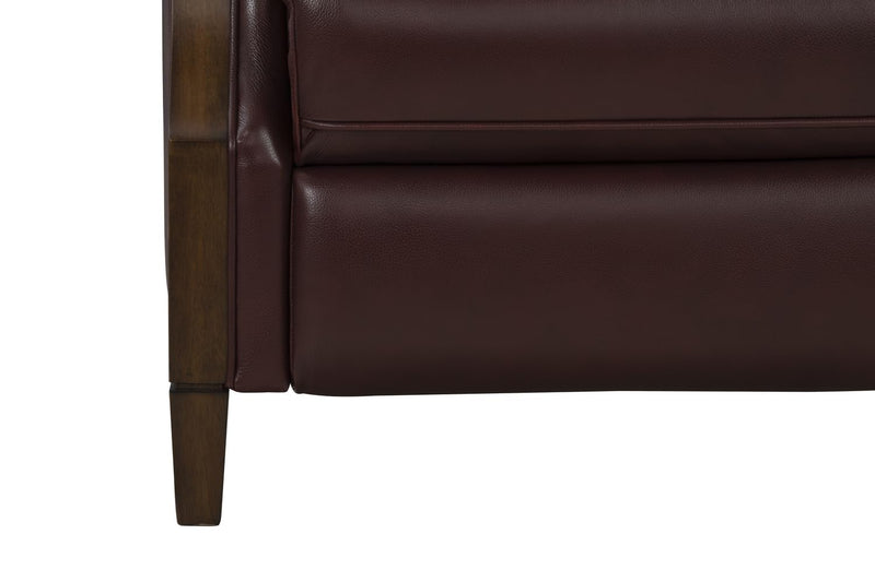 BarcaLounger Williamson Power Recliner-Marisol-Cabernet