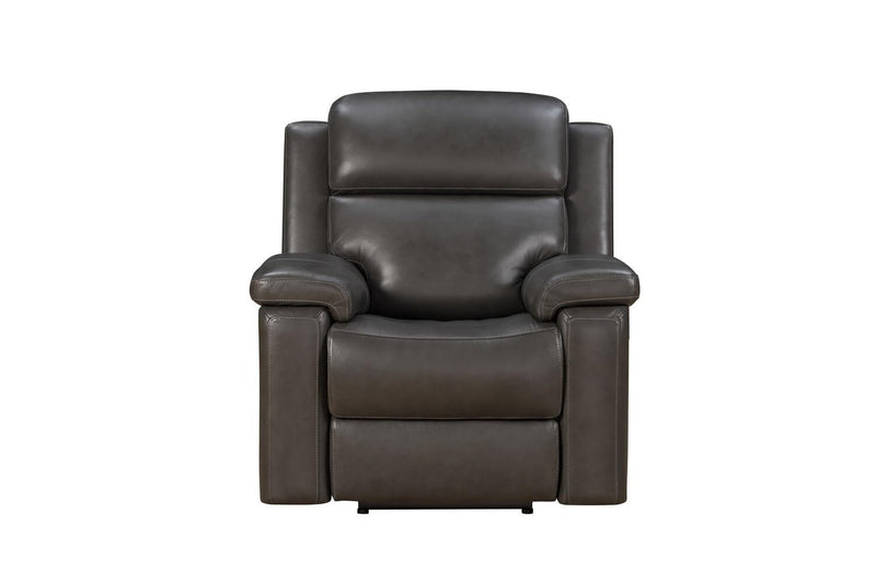 BarcaLounger Leon Power Recliner-Matteo-Smokey-Gray