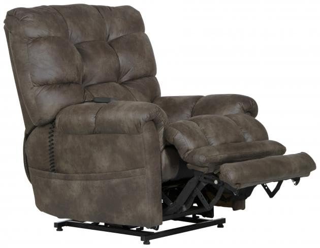 Catnapper Oliver Power Lift Recliner w/Dual Motor & Extended Ottoman-Dusk