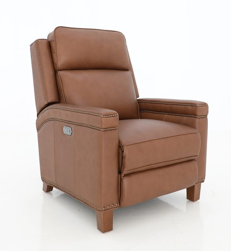 BarcaLounger Smithfield Big Tall Power Recliner-Dobbs-Saddle