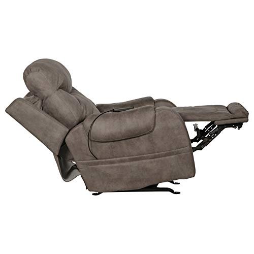 Catnapper Recharger Power Headrest Power Rocker Recliner w/CR3 Heat/Massage/Lumbar-Charcoal