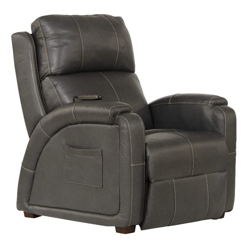 Catnapper Reliever Power Headrest Power Lay Flat Recliner w/CR3 Heat/Massage/Lumbar/Zero Gravity-Gunmetal