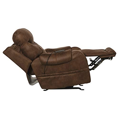 Catnapper Recharger Power Headrest Power Rocker Recliner w/CR3 Heat/Massage/Lumbar-Chocolate