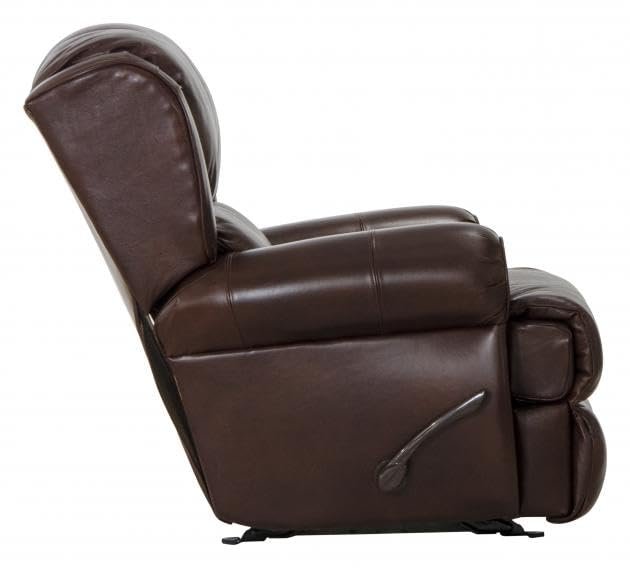 Catnapper Duncan Power Deluxe Lay Flat Recliner-Walnut