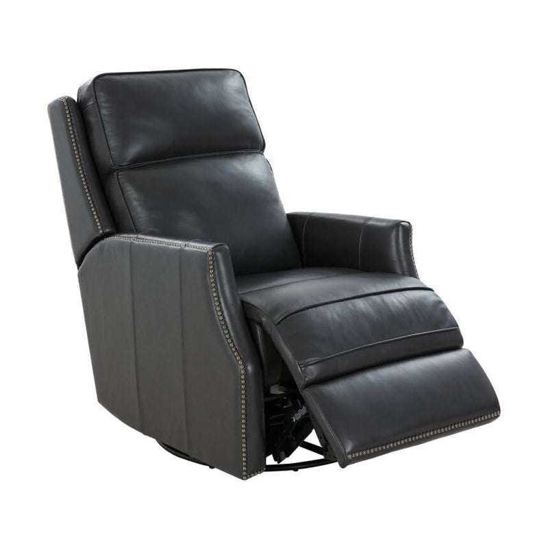 Barcalounger Aniston Swivel Glider Recliner, Shoreham Gray