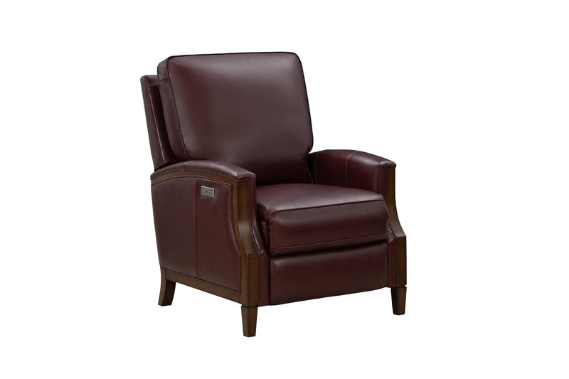 BarcaLounger Williamson Power Recliner-Marisol-Cabernet