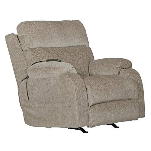 Catnapper Refresher Power Headrest Power Rocker Recliner w/CR3 Heat/Massage/Lumbar-Cloud