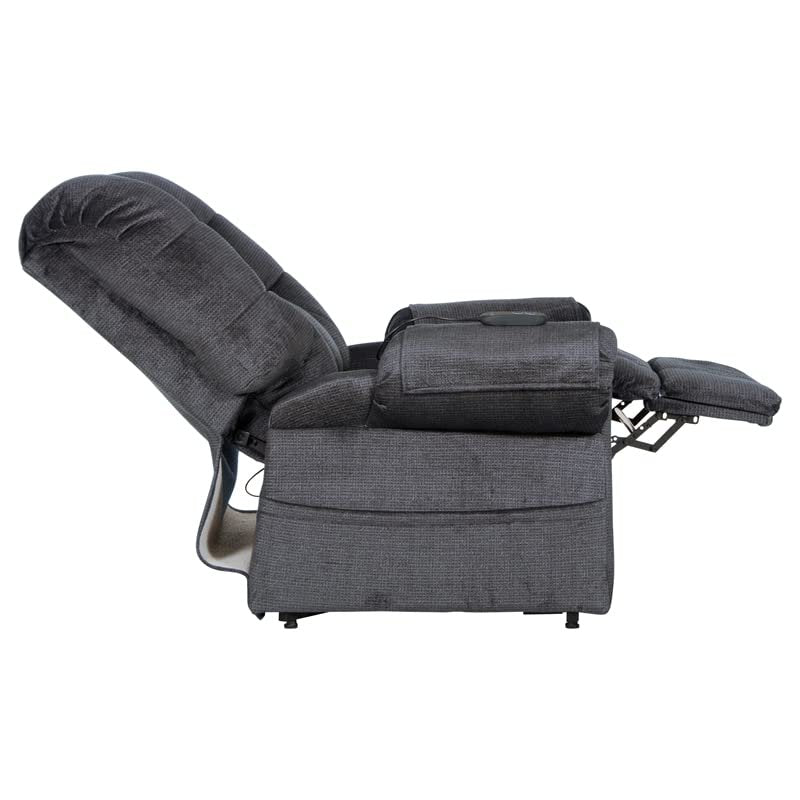 Catnapper Omni Power Lift Full Lay-Out Chaise Recliner-Ink