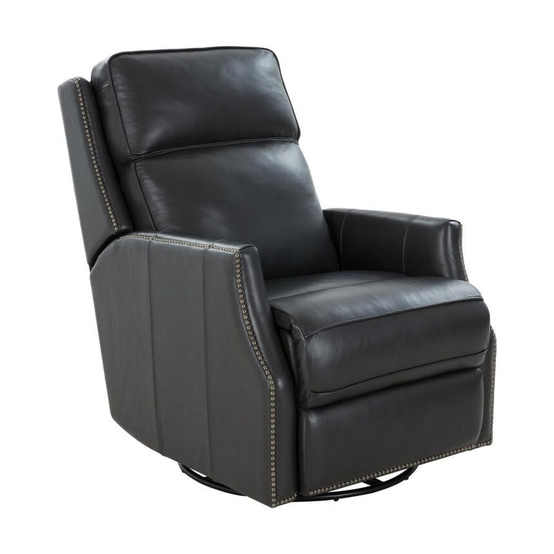 Barcalounger Aniston Swivel Glider Recliner, Shoreham Gray