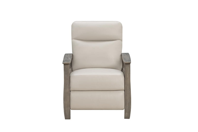 BarcaLounger Woodmark Power Rocker Recliner-Cason-Putty