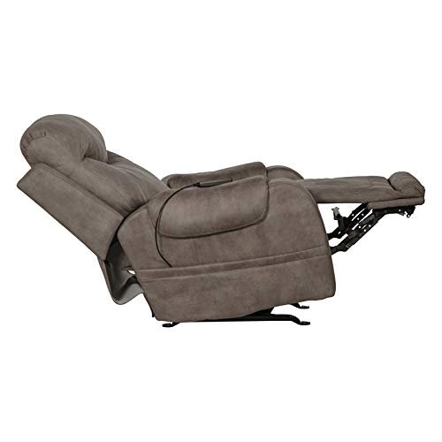 Catnapper Recharger Power Headrest Power Rocker Recliner w/CR3 Heat/Massage/Lumbar-Charcoal