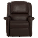 Catnapper Elsie Power Lift Lay Flat Recliner - Hospital Grade PU-Chocolate