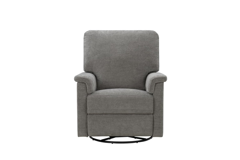 BarcaLounger Dawn Power Swivel Glider Recliner-Marci-Gray