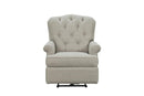 BarcaLounger Everly Power Recliner-Linen-Gray