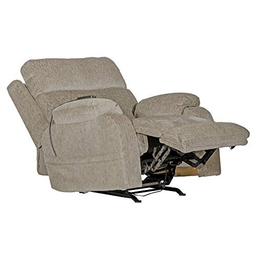 Catnapper Refresher Power Headrest Power Rocker Recliner w/CR3 Heat/Massage/Lumbar-Cloud