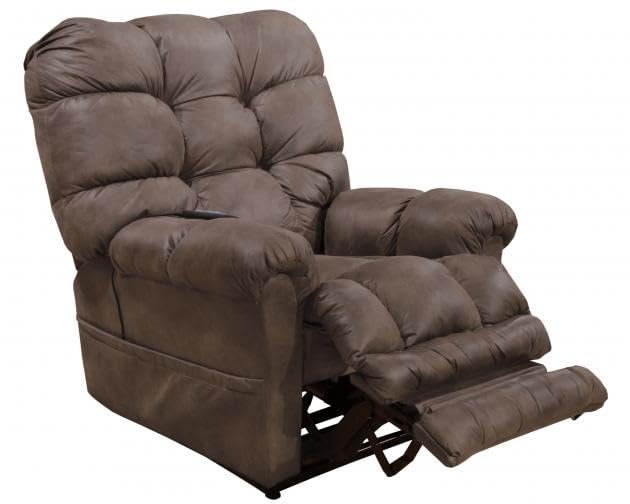 Catnapper Oliver Power Lift Recliner w/Dual Motor & Extended Ottoman-Dusk