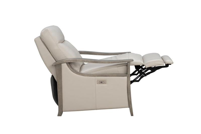 BarcaLounger Woodmark Power Rocker Recliner-Cason-Putty