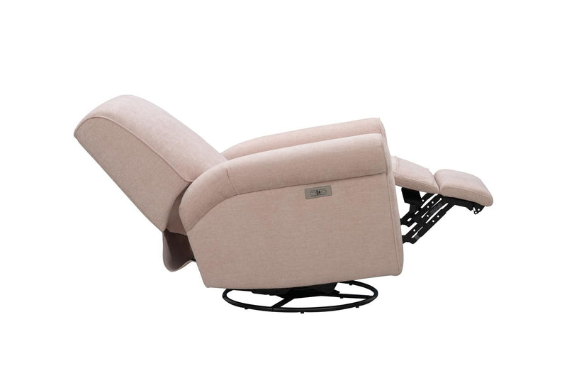 BarcaLounger Tegan Power Swivel Glider Recliner-Marci-Pink