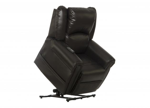 Catnapper Power Lift Power Headrest Lay Flat Recliner w/CR3 Heat & Massage-Espresso