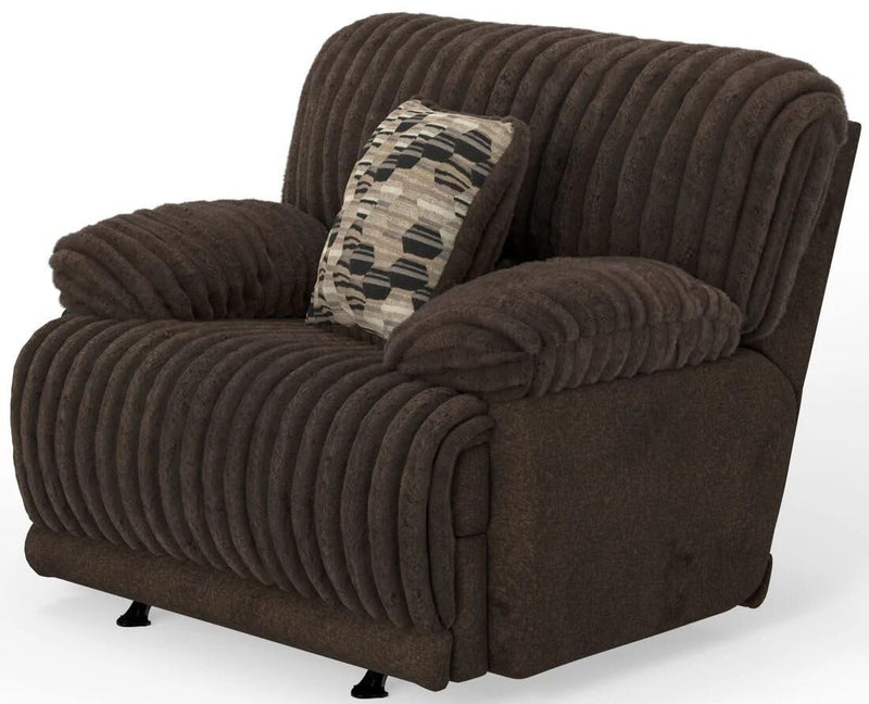 Catnapper Hollifield Rocker Recliner-Chocolate