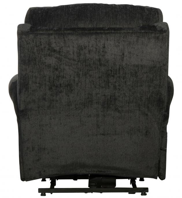 Catnapper Warner Power Headrest w/Lumbar Power Lift Lay Flat Recliner w/Dual Motor & Extended Ottoman-Slate