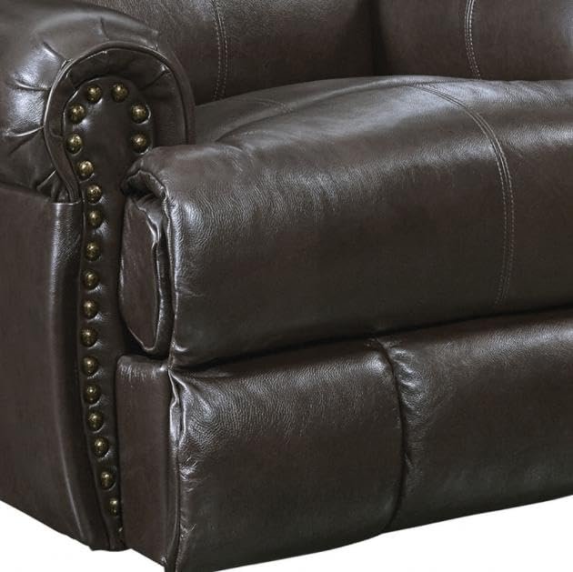 Catnapper Duncan Power Deluxe Lay Flat Recliner-Chocolate