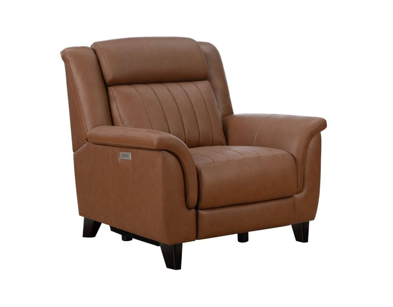 BarcaLounger Kimball Power Recliner-Homerun-Cinnamon