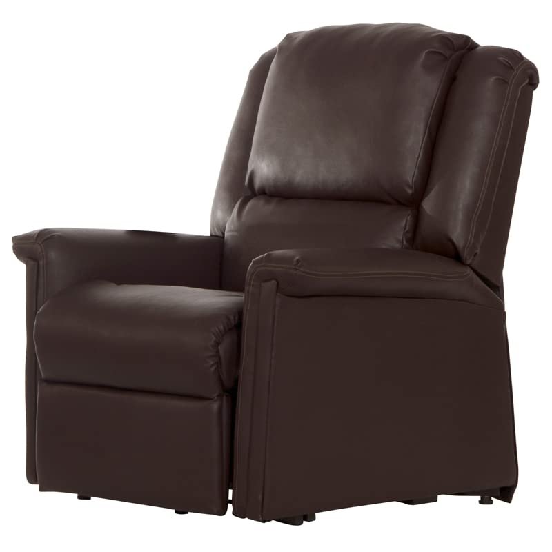 Catnapper Elsie Power Lift Lay Flat Recliner - Hospital Grade PU-Chocolate