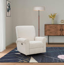 BarcaLounger Tegan Manual Swivel Glider Recliner-Tweed-Linen