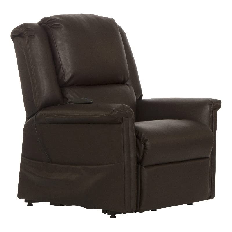 Catnapper Elsie Power Lift Lay Flat Recliner - Hospital Grade PU-Chocolate