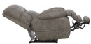 Catnapper Flynn Power Headrest w/Lumbar Power Lay Flat Recliner w/Dual Heat & Massage-Fig