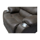 Catnapper Tucker Power Lift Recliner w/Heat & Massage-Steel