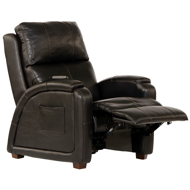 Catnapper Reliever Power Headrest Power Lay Flat Recliner w/CR3 Heat/Massage/Lumbar/Zero Gravity-Black