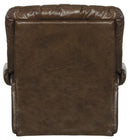 Catnapper Stallworth Power Lift Full Lay-Out Chaise Recliner-Chestnut