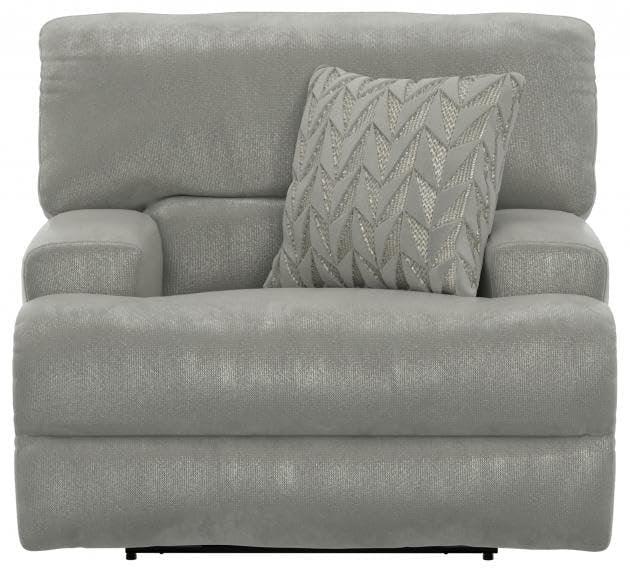 Catnapper Renaldo Power Lay Flat Recliner w/Zero Gravity-Stone