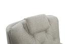 BarcaLounger Everly Power Recliner-Linen-Gray