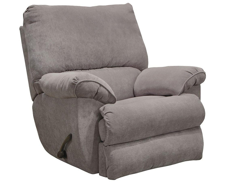 Catnapper Sadler Power Lay Flat Recliner-Charcoal