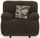 Catnapper Hollifield Rocker Recliner-Chocolate