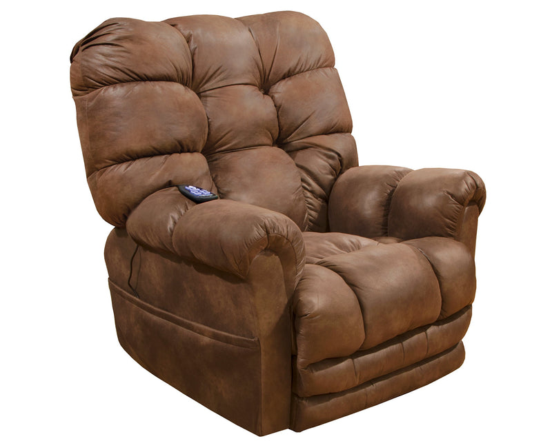 Catnapper Oliver Power Lift Recliner w/Dual Motor & Extended Ottoman-Sunset