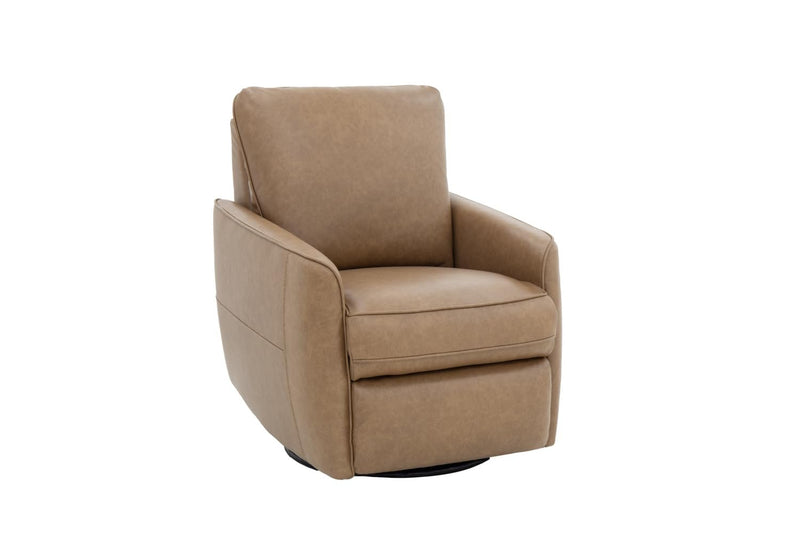 BarcaLounger Maple Power Swivel Glider Recliner